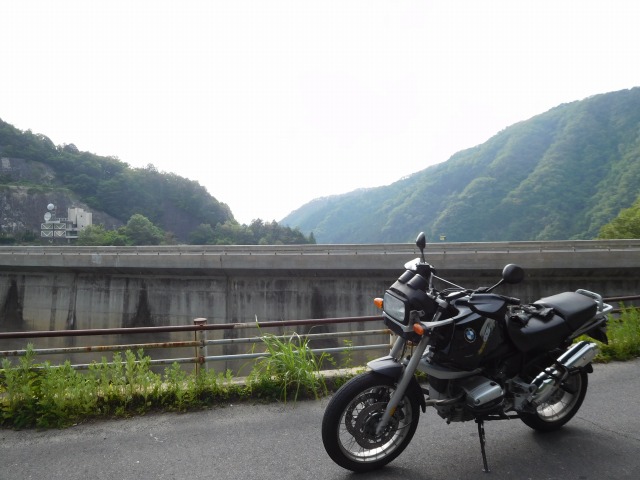 BMWR1100GS矢作ダム