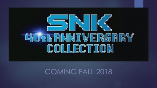 SNK 40th Anniversary Collection　SNK