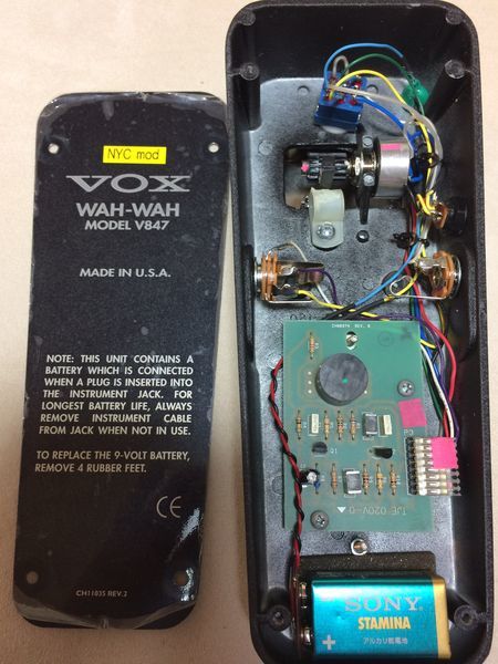 VOX V847 (made in USA) NYC modとは？？？ - Castman Hendrix Sound