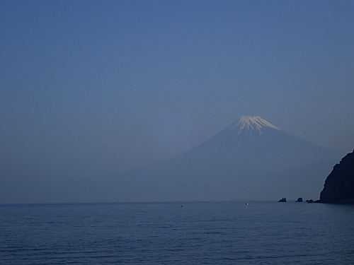 GW朝富士山