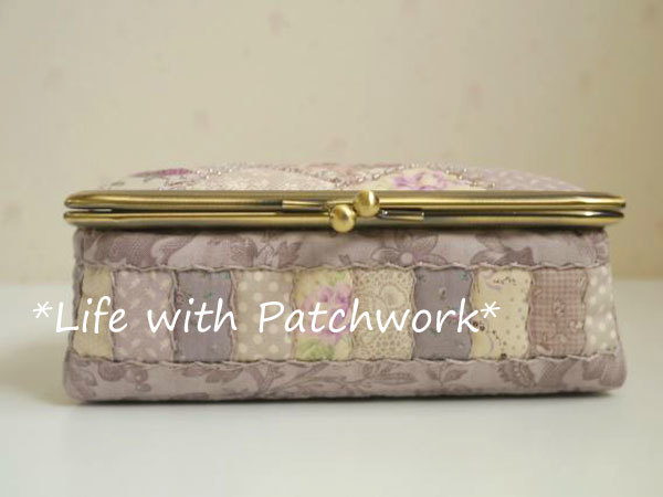 □がま口ポーチ・ケース - *Life with Patchwork*