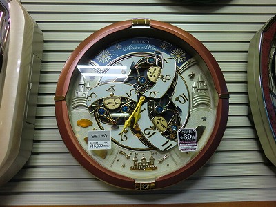 SEIKOセイコー からくり時計30周年記念モデルRE601B：メルベーユ森通信