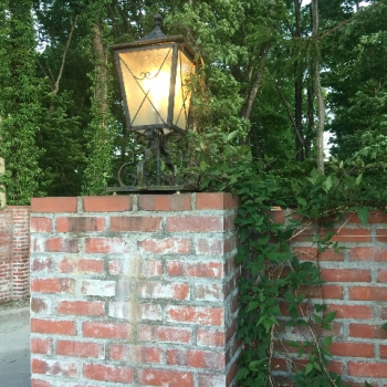 栃木県那須町 コピスガーデン coppicegarden ブログ クレマチス 街灯