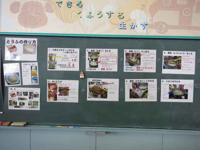 すがたをかえる大豆 とうふづくり 横手市立山内小学校 公式ブログ