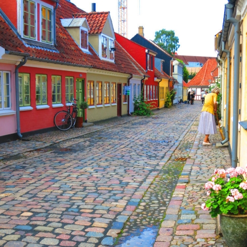 かわいい街並みデンマークのニュータウン 世界の綺麗な景色 絶景 画像で旅気分