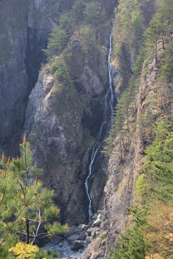 アンモ浦の滝