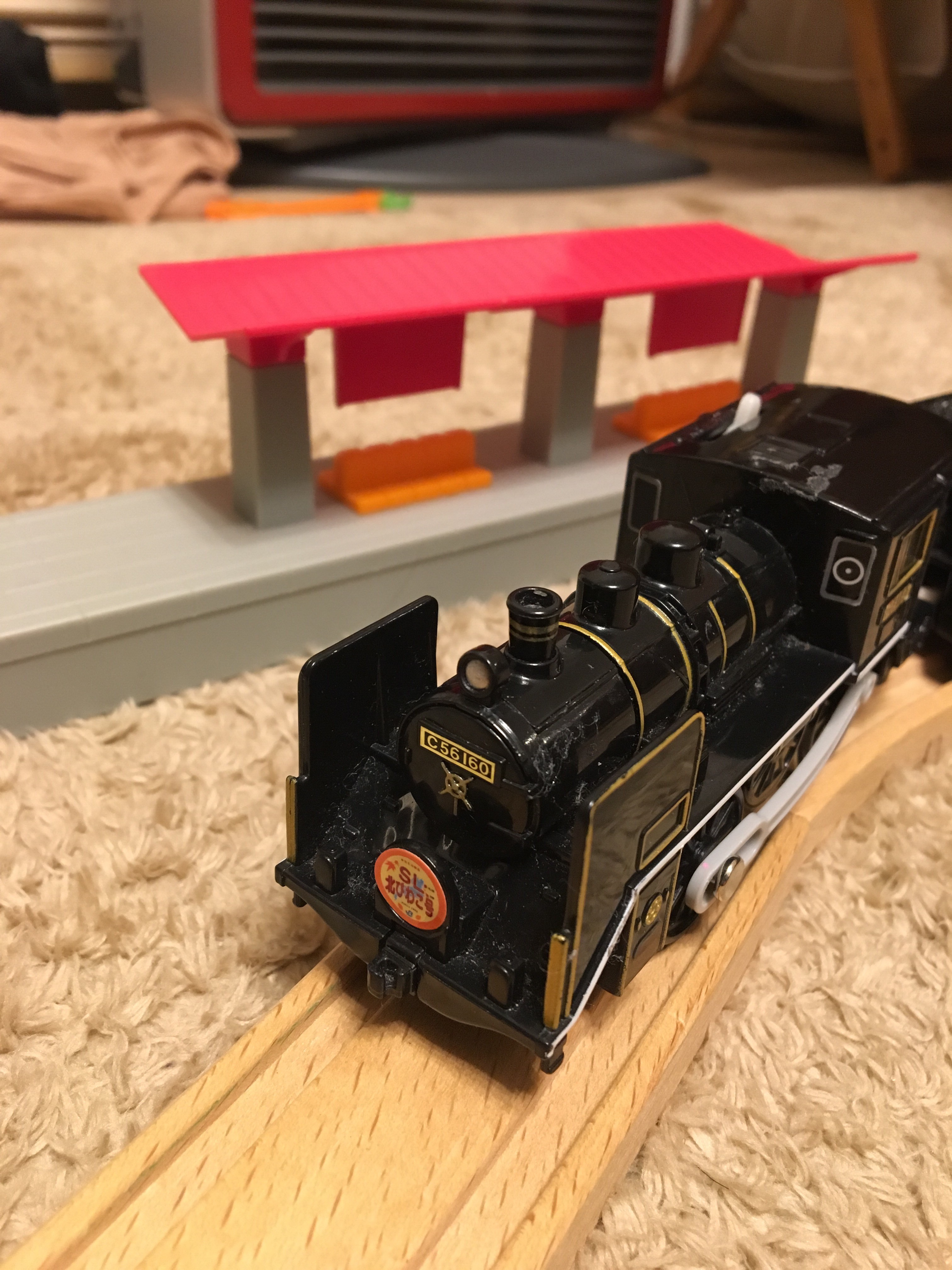 機関車の写真