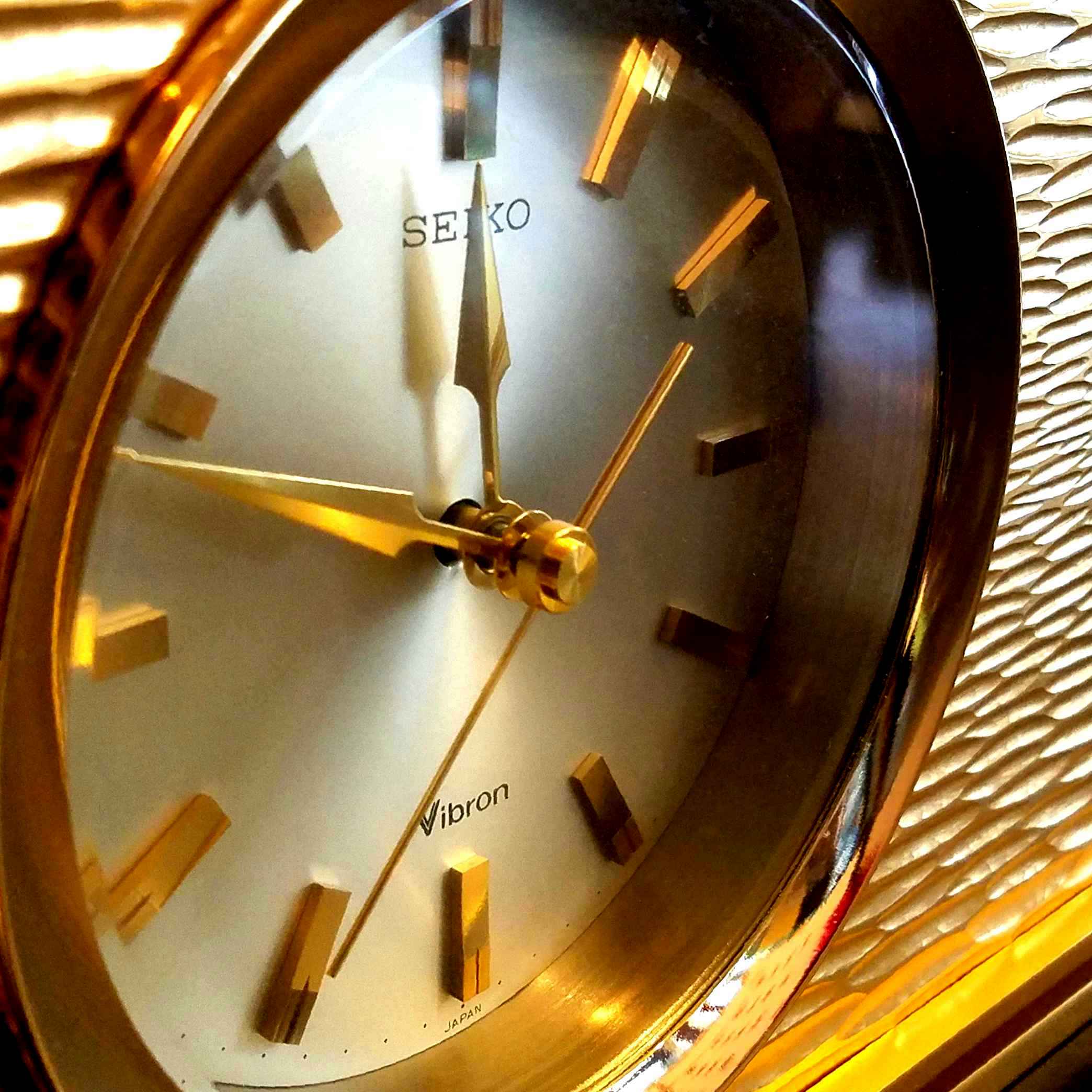 昭和レトロな置き時計SEIKO (セイコー) 「ビブロン」 - [Sold Out]過去